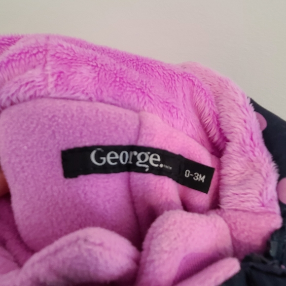 🌟5/$25 Bunting Style Snow Suit 0-3 Months - Picture 6 of 6